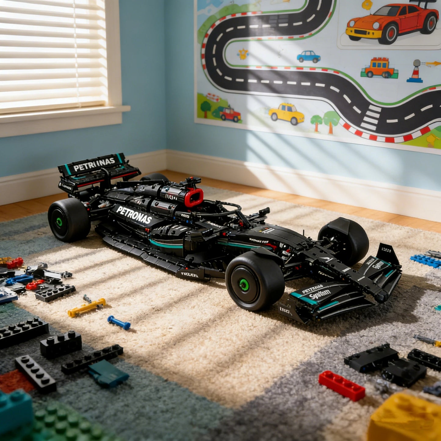 Formule 1 - Mercedes-AMG W14 (1 642 pièces)